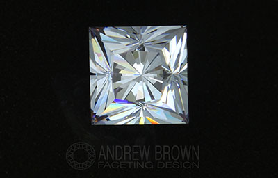 A collection of my best Gemstone Faceting Designs Volume 3 Seventeen Squared gem facet diagram